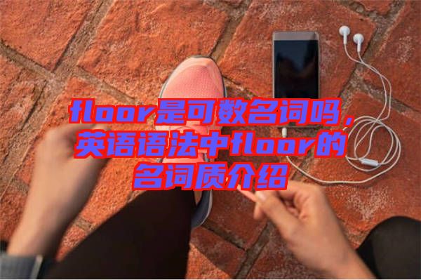 floor是可數(shù)名詞嗎，英語語法中floor的名詞質介紹