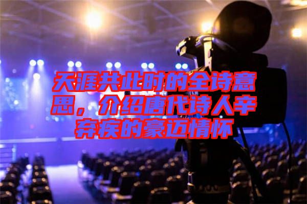 天涯共此時(shí)的全詩意思，介紹唐代詩人辛棄疾的豪邁情懷