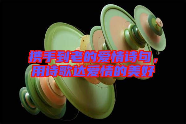 攜手到老的愛情詩(shī)句，用詩(shī)歌達(dá)愛情的美好