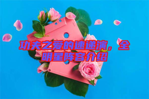 功夫之愛的速遞演，全明星陣容介紹