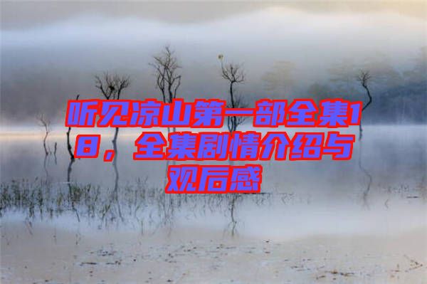 聽(tīng)見(jiàn)涼山第一部全集18，全集劇情介紹與觀后感